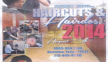 Back to School EVENT!!! Free Haircuts, Hairdos, Supplies and more! August 24, 2014